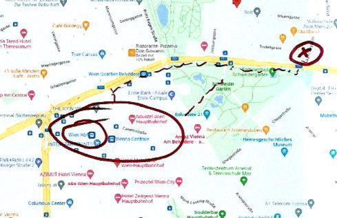 Wohnung In Zentrumsnaehe Beim Hauptbahnhof Виена Екстериор снимка